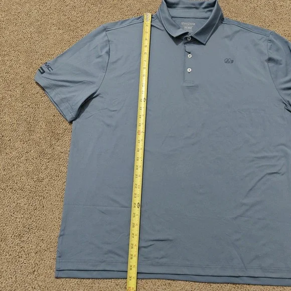 Good Good Golf x GMC Polo Shirt 2XL Blue Great American Golf Adventure Limited - Picture 9 of 11